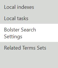 Search Settings