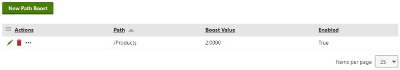 Section Boost Listing